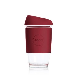Reusable Glass Coffee Cup, 6oz