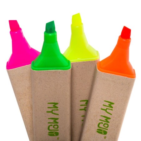 Recycled Highlighter, Pack of 4
