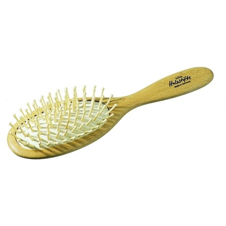 Hairbrush, 230 wood pins with ball tips