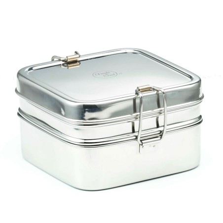Square Stainless Steel Lunchbox